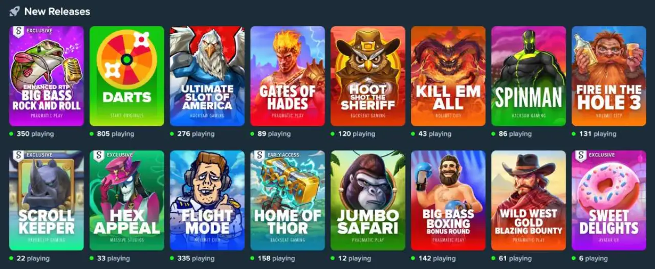 Stake Casino Games